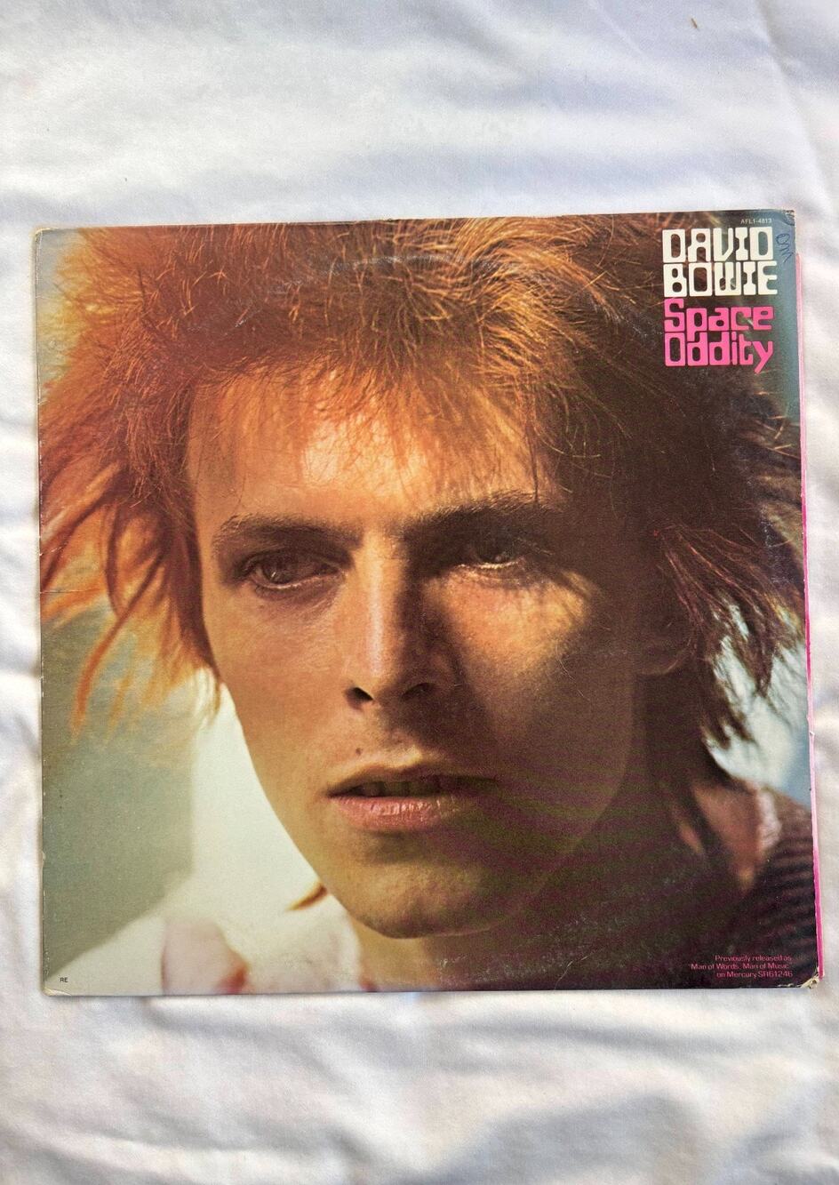 David Bowie Space Oddity LP Vinyl Record 1978 reissue RCA